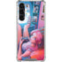 Pink Hair Anime Gamer Girl by Ivy Dolamore Galaxy S24 FE Clear Case
